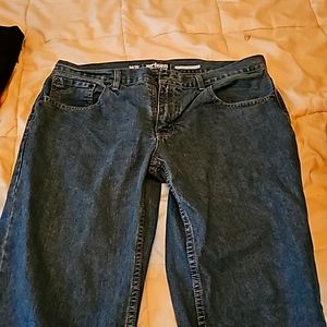 Urban pipeline  relaxed straight blue jeans size 34x32